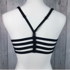 VS Pink cage back bralette